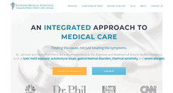 Desktop Screenshot of johnsonmedicalassociates.com